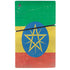 Ethiopia Flag Distressed PS5 Slim Disk Console Skin